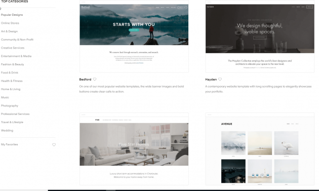 WordPress vs Squarespace Themes