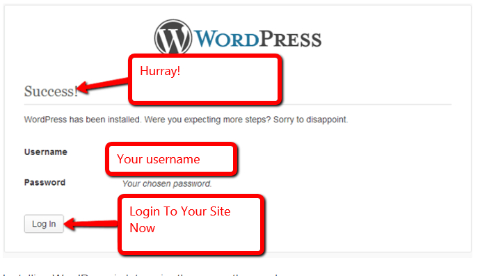 wordpress wamp server install