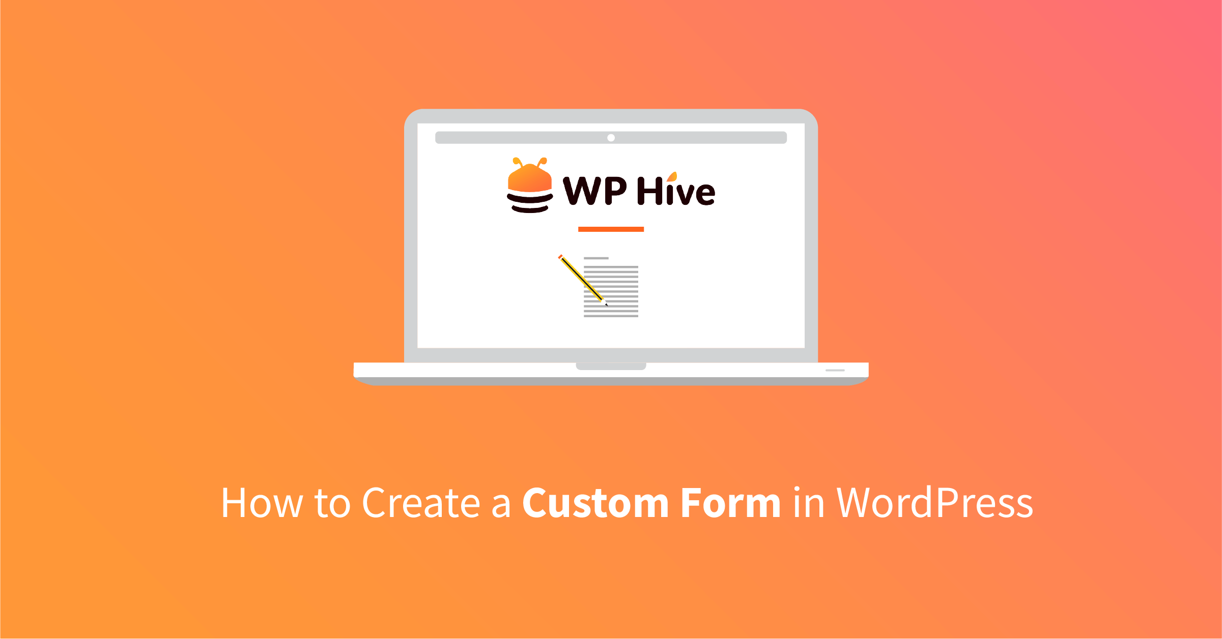 Create Forms on WordPress