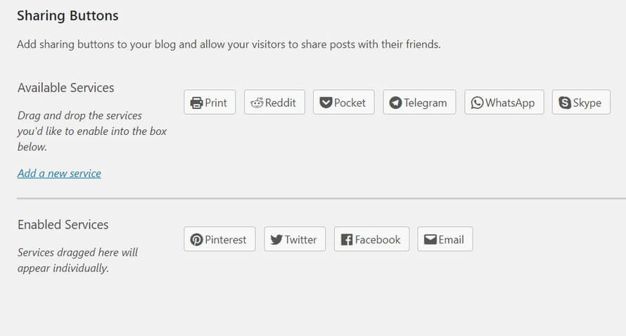 How to add Social Share Button WordPress