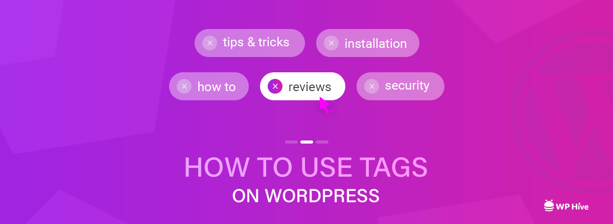 How to use WordPress Tags