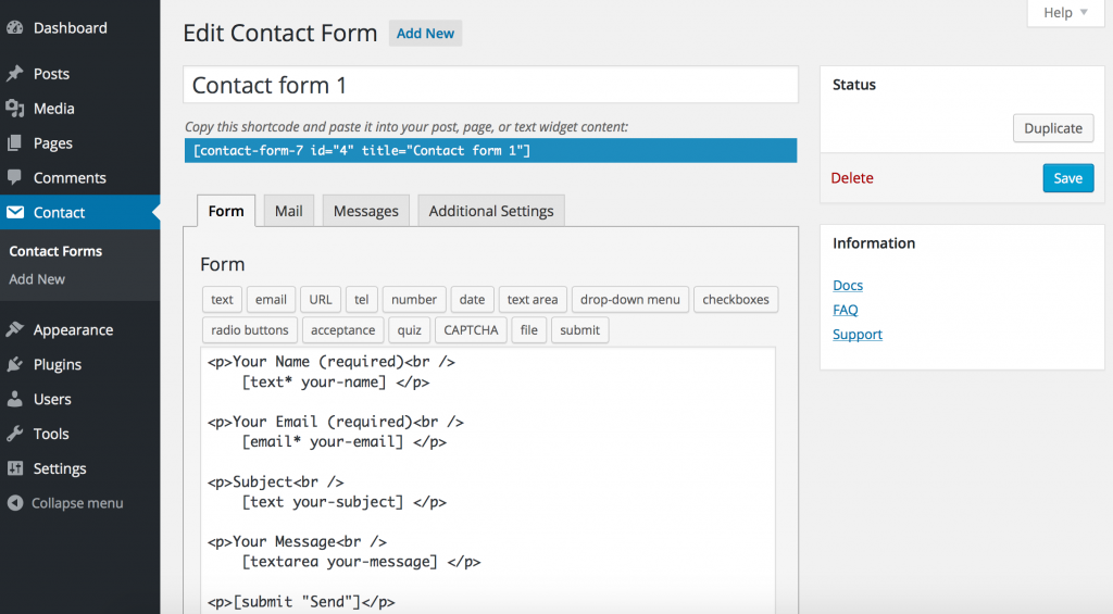 Top 5 Best Contact Form Plugins for WordPress Compared 2