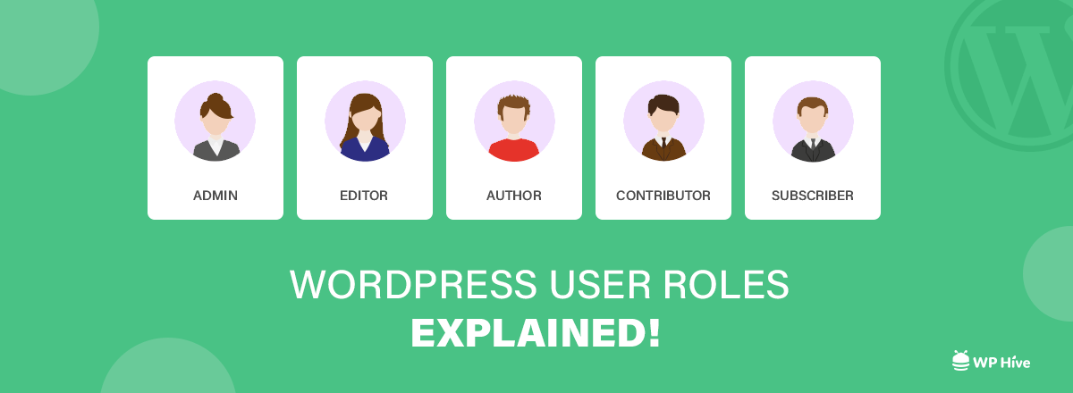 WordPress User Roles, Explained under 5 min! 1