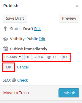 How to Schedule WordPress Posts - Step by Step 1