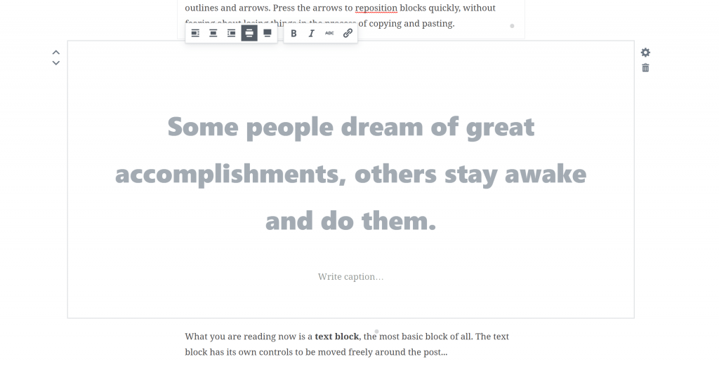 gutenberg-pullquotes WordPress 5.0 Review