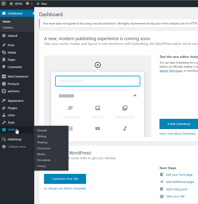 wordpress settings- allow users to submit posts