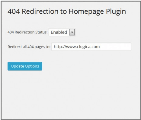 404 Redirect to Homepage