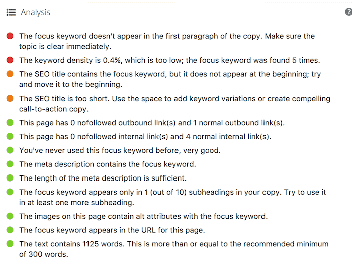 yoast-analysis-menu wordpress seo