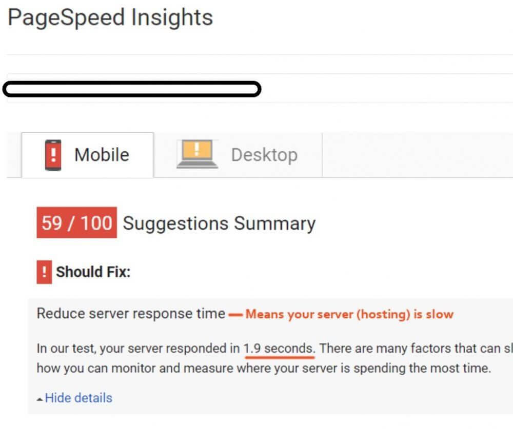 google-page-speed-slow