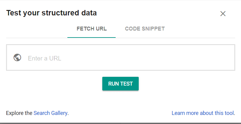 WordPress Schema Structured Data Testing Tool