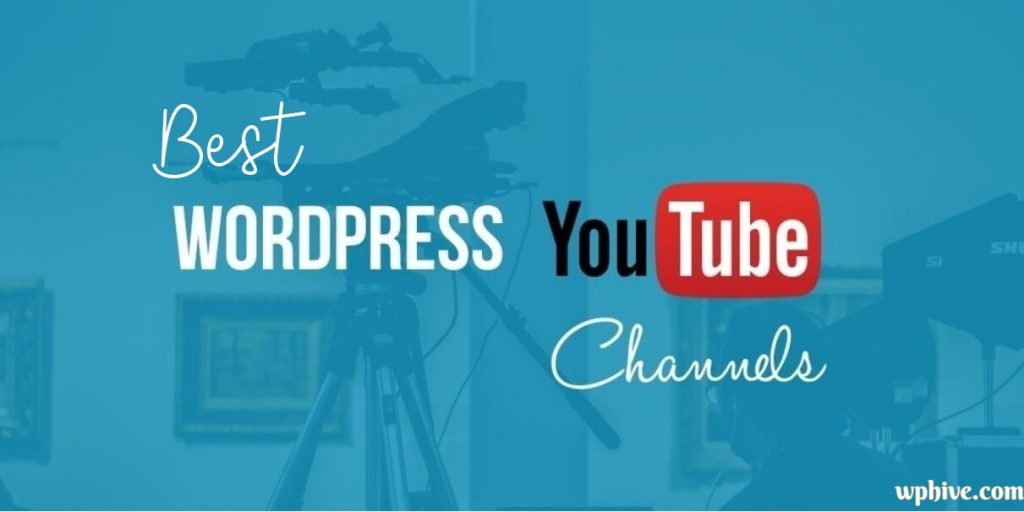 Best WordPress YouTube Channels for WordPress tutorials 