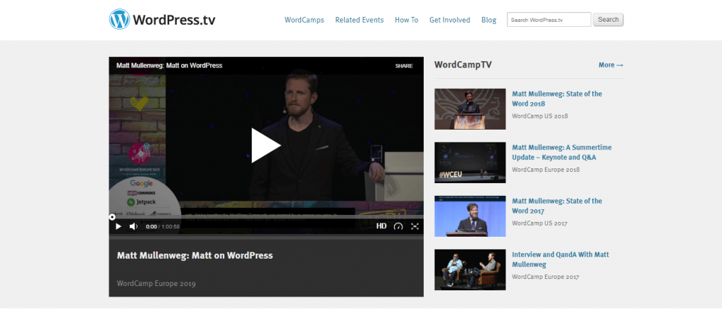 WordPress.tv