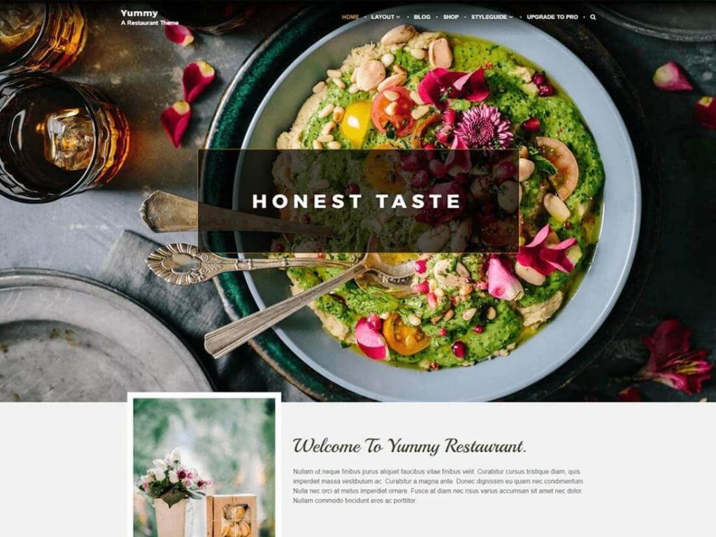 Yummy Pro WordPress Theme