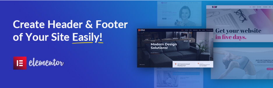 Elementor – Header, Footer & Blocks