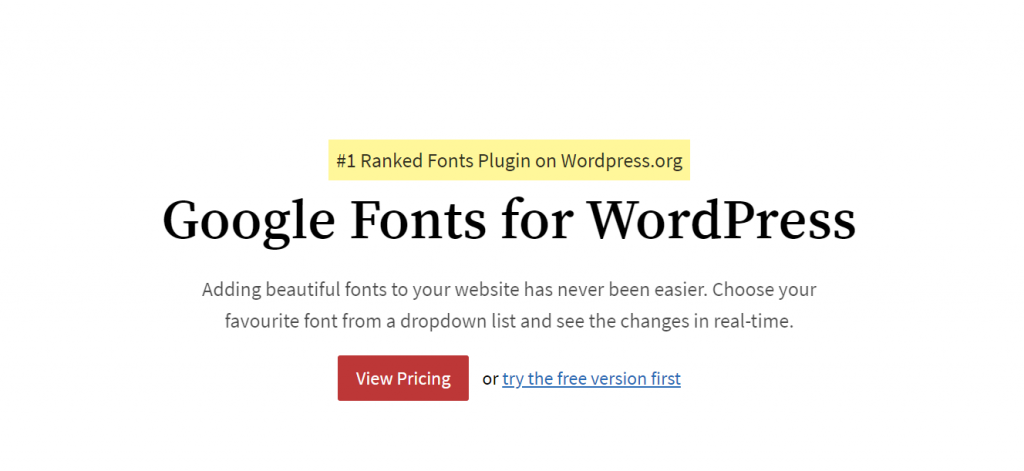 Fonts Plugin