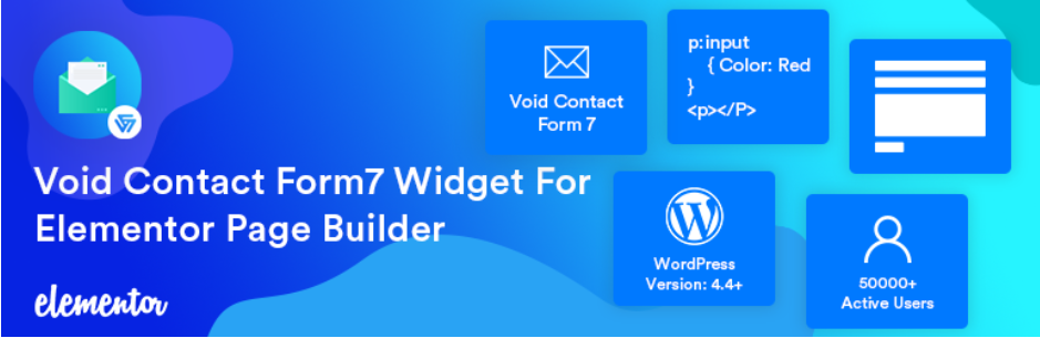 Void Contact Form 7 Widget For Elementor Page Builder