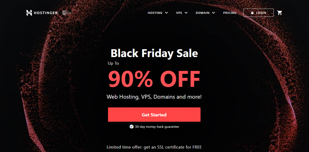 Hostinger Black Friday Deals
