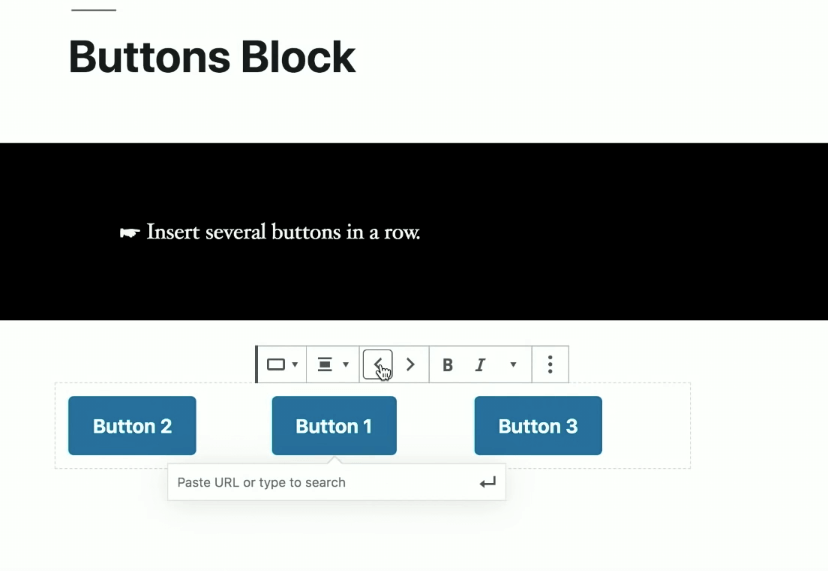 Multilayout Button Blocks