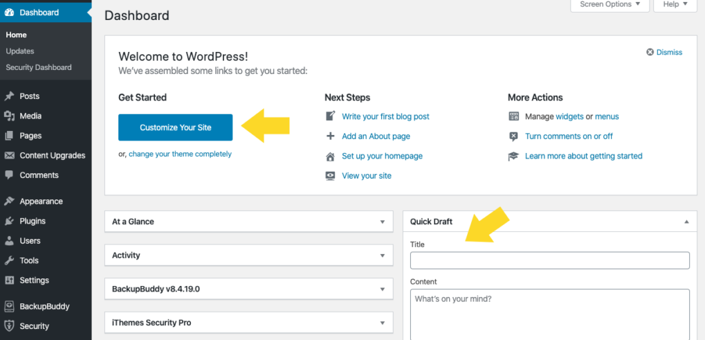 WordPress 5.3 UI Changes