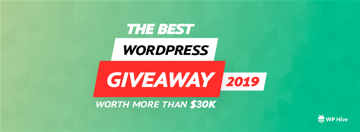Sweepstakes: Win $30K worth of plugins, themes, hosting deals during Black Friday Giveaway 1