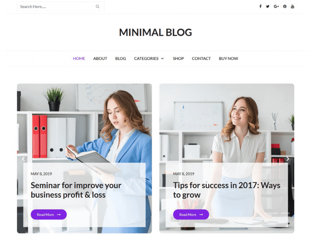 21 Best Minimalist WordPress Themes for 2024 10