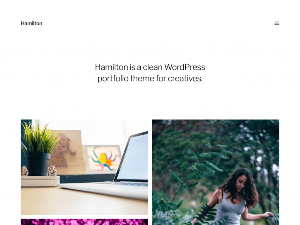 Hamilton WordPress Theme