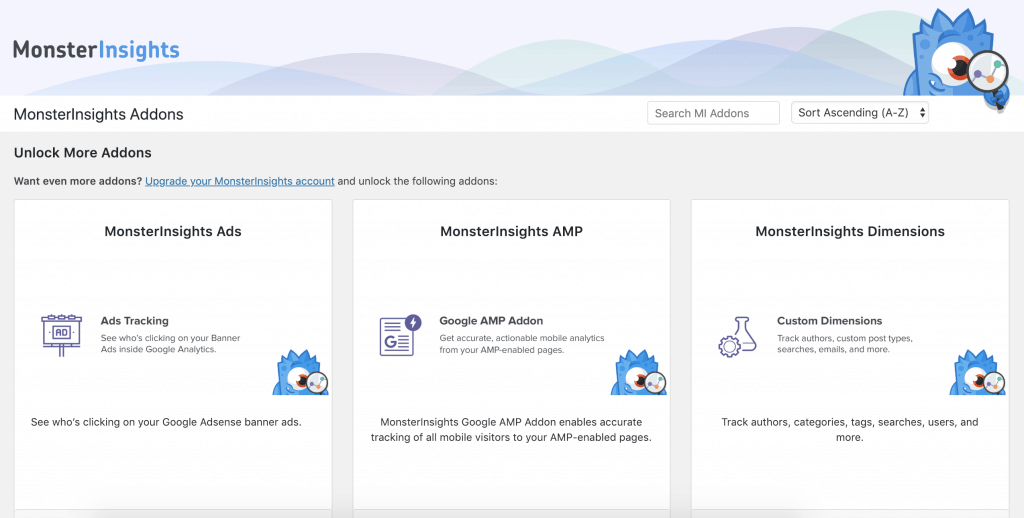 MonsterInsights Pro Features