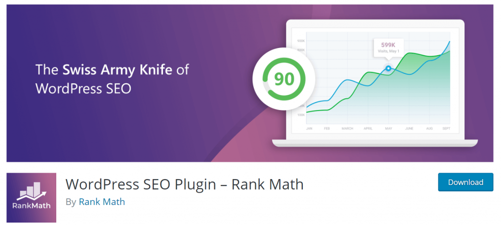 Add meta description with Rank Math SEO plugin