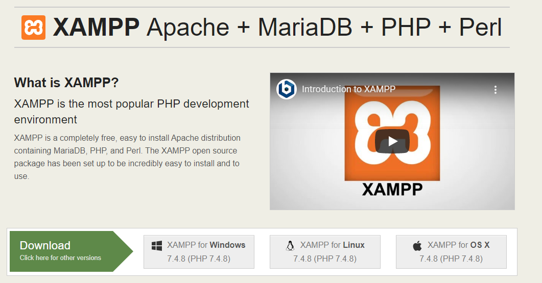 XAMPP WordPress localhost