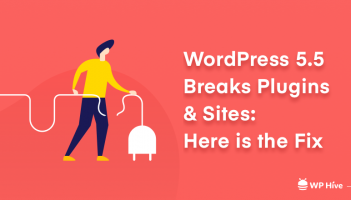 WP 5.5 breaks plugins