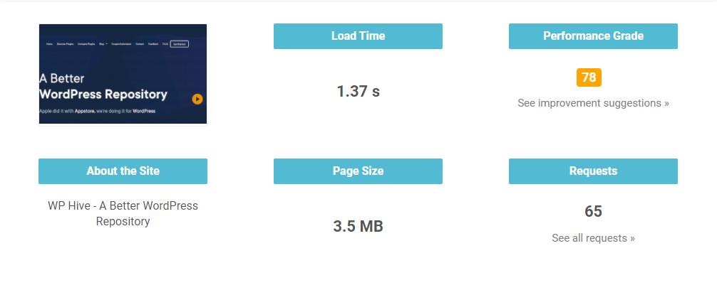 WordPress speed optimization plugin