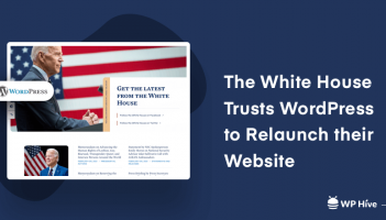 White house uses WordPress