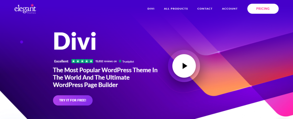 Divi- light weight WordPress themes