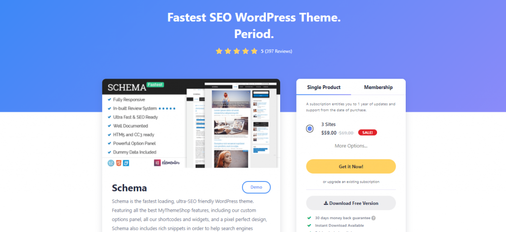 Schema- Best WordPress Themes