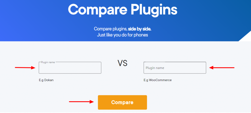 Compare Plugins