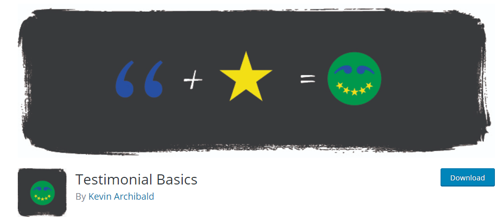 Testimonial Basics plugin