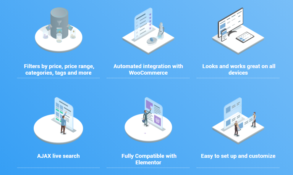 Features of WooCommerce Product Filter