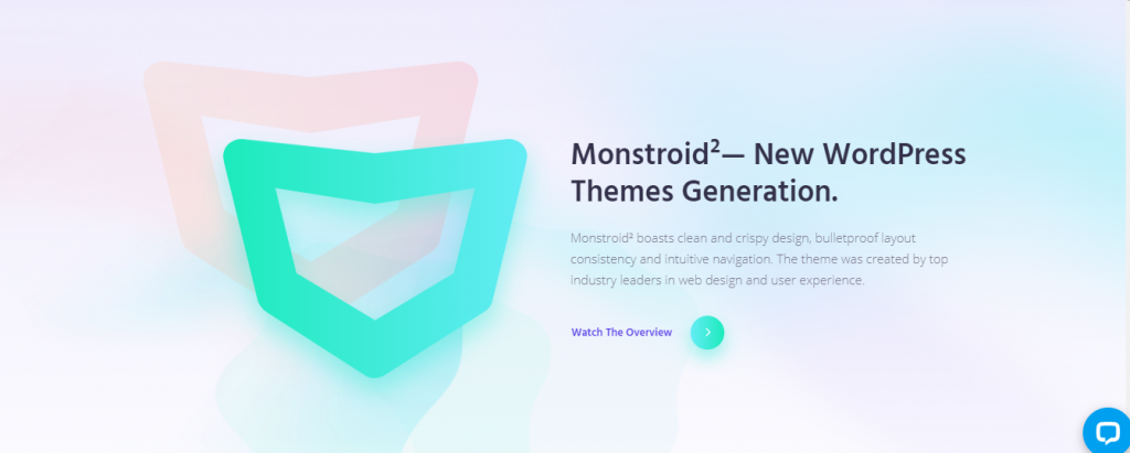 Monsterdroid theme for WordPress business website