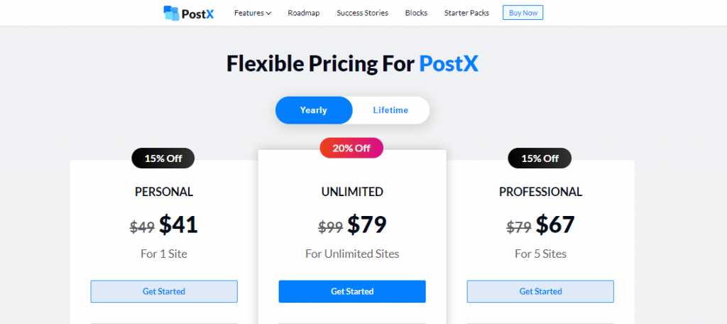 PostX Price
