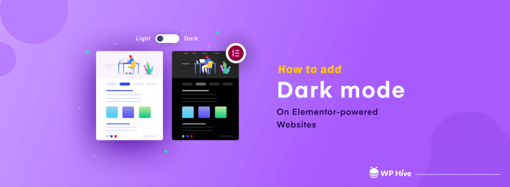 Dark Mode in Elementor 