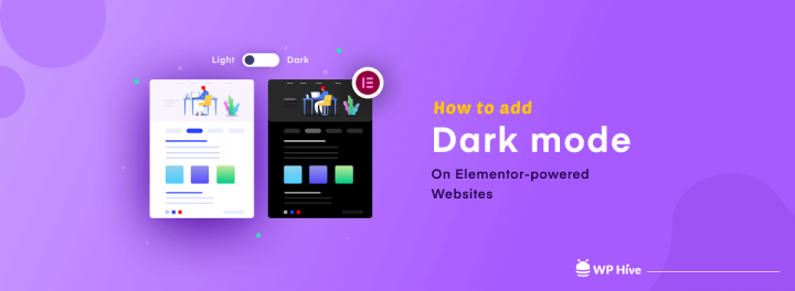 How to add dark mode to Elementor