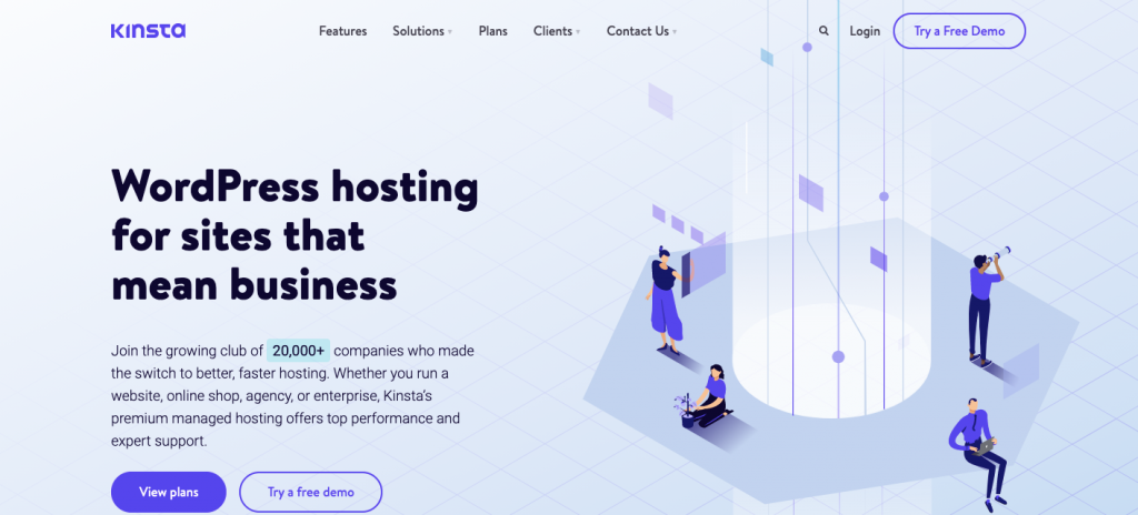 Kinsta WordPress blog 