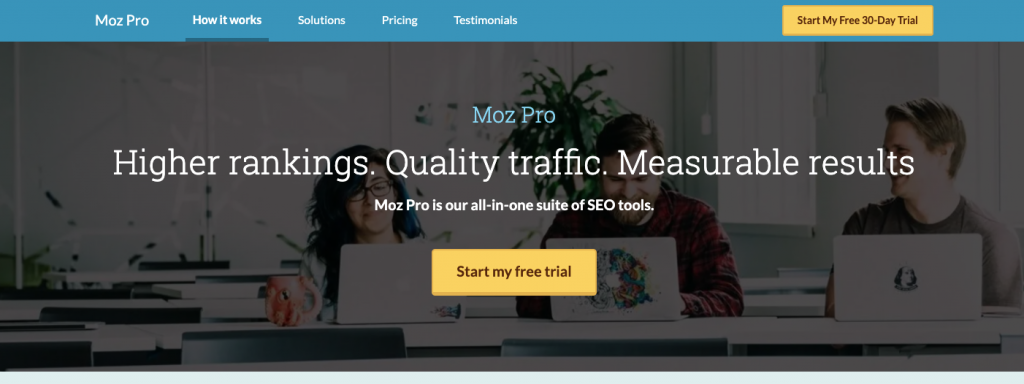 Moz pro backlink checker 