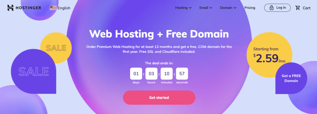 Hostinger hosting provider