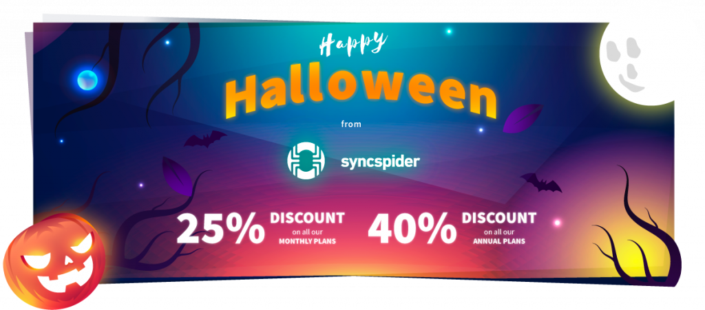 SynchSpider Halloween Deals