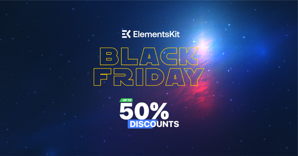 ElementsKit best WordPress black friday and cyber monday deals 