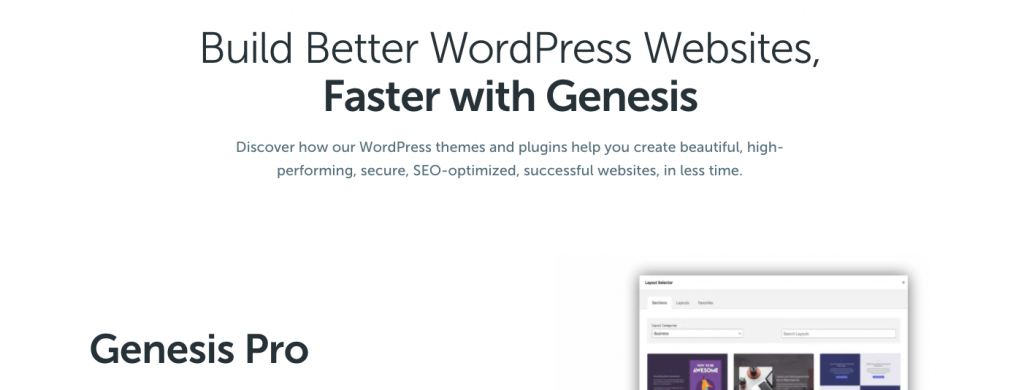 Genesis theme - GeneratePress alternative 