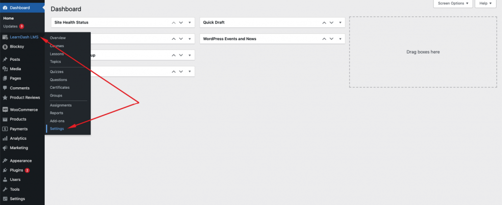 LearnDash Settings