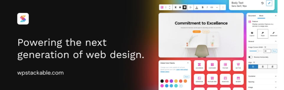 Stackable – Page Builder Gutenberg Blocks
