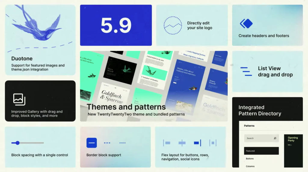 WordPress 5.9 Upcoming Features